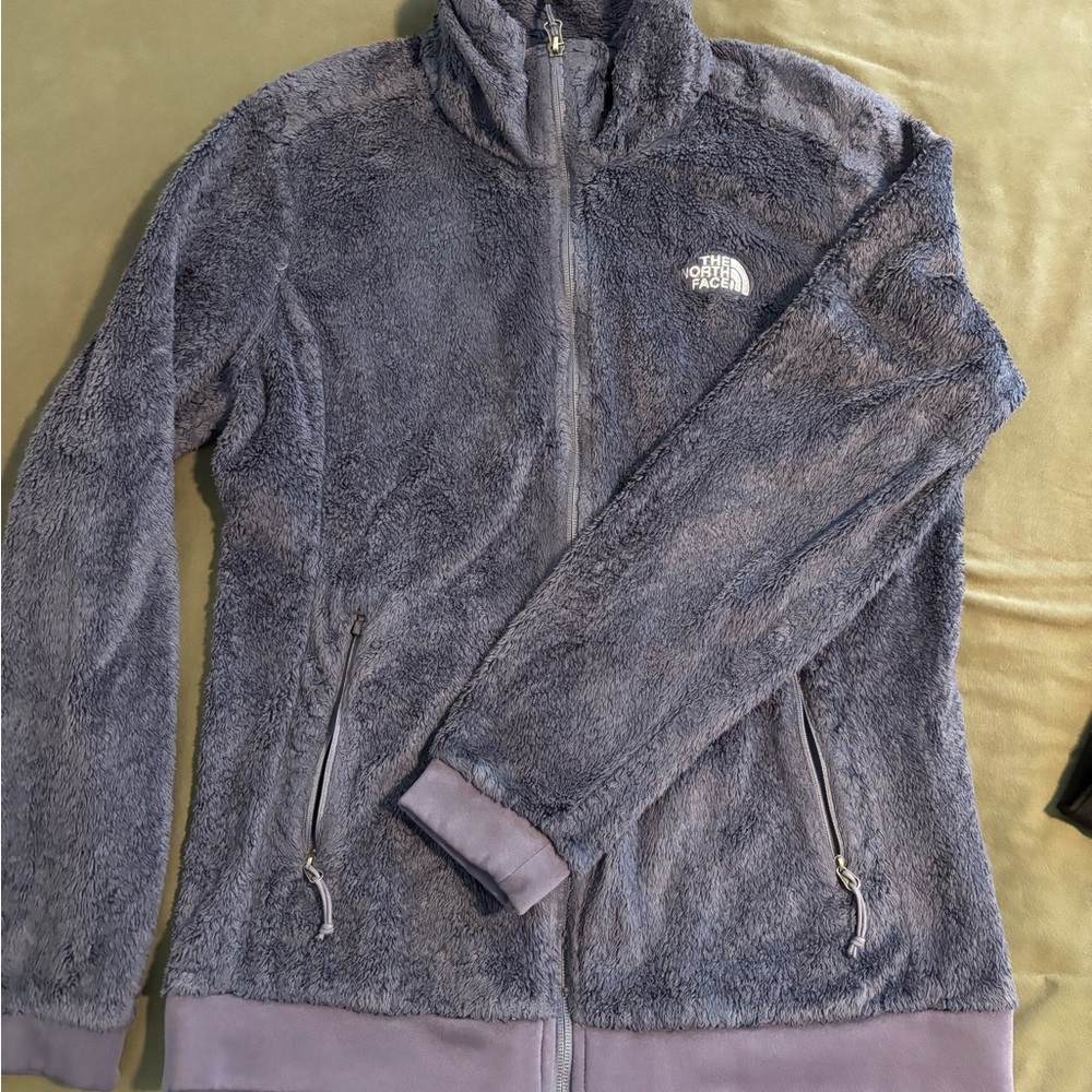 The North Face Women's Purple Teddy Jacket